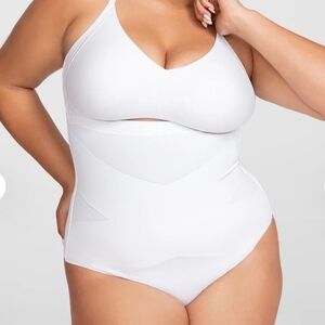 White Shapewear Thong